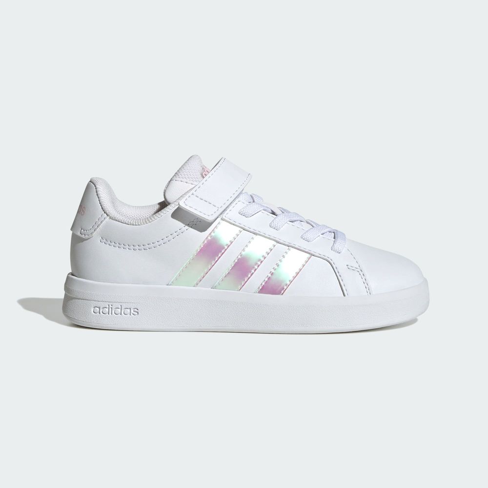 Adidas Sportswear Chaussure Grand Court 3.0 El C - Cloud White / Iridescent / Cloud White