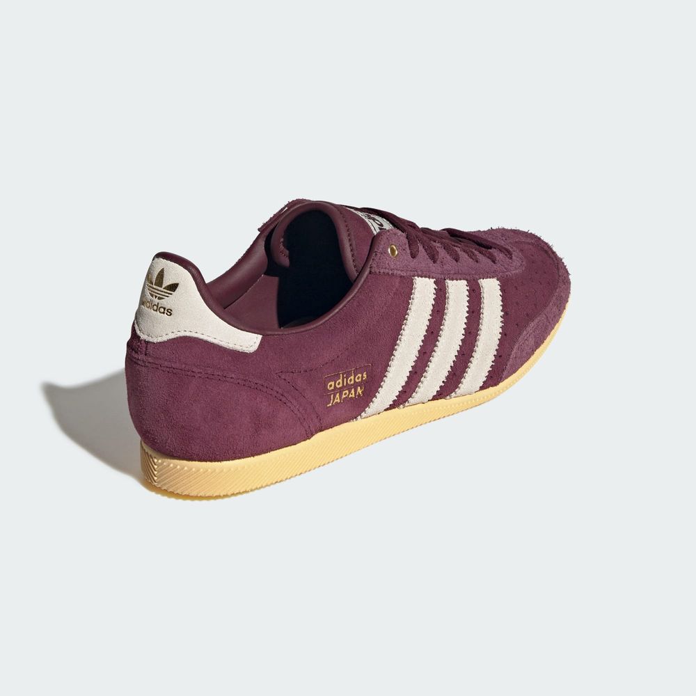 Adidas Originals Chaussure Japan - Maroon / Cream White / Gold Metallic