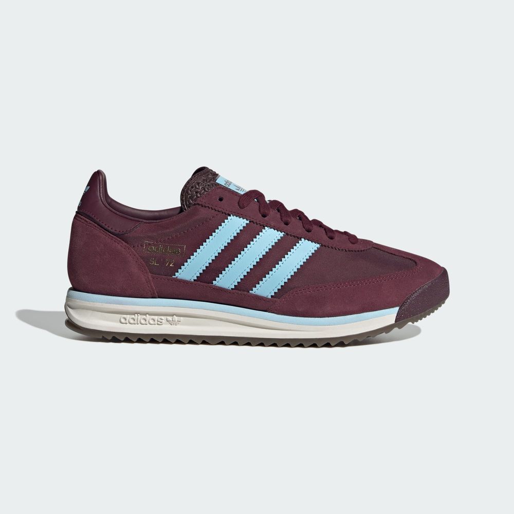 Adidas Originals Chaussure Sl 72 RS - Maroon / Icey Blue / Gum