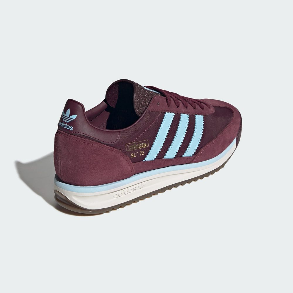 Adidas Originals Chaussure Sl 72 RS - Maroon / Icey Blue / Gum