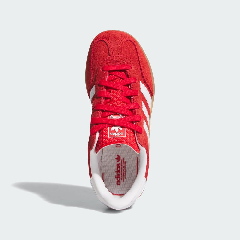 Adidas Originals Chaussure Gazelle Indoor - Better Scarlet / Cloud White / Gum