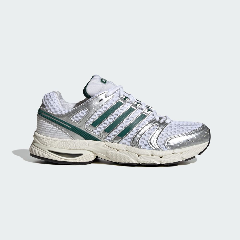 Adidas Originals Chaussure Adistar Control 5 - Cloud White / Collegiate Green / Silver Metallic