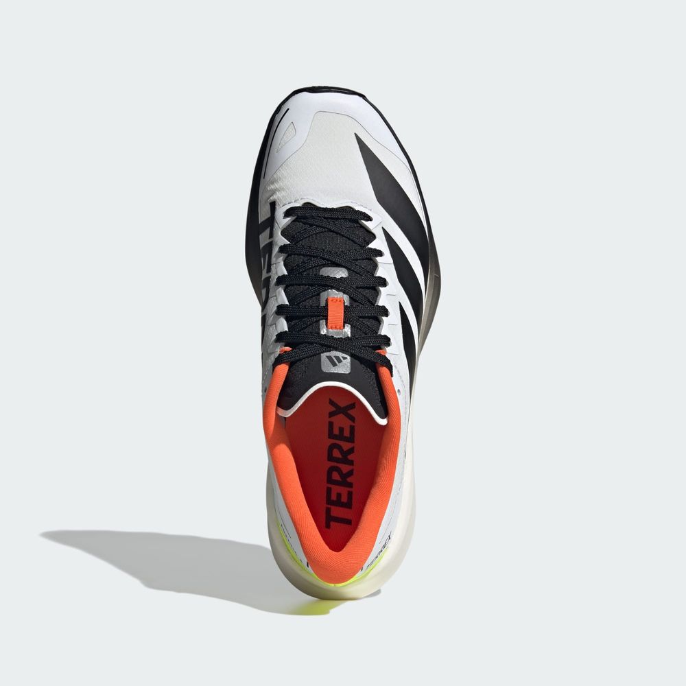 Adidas Originals Chaussure De Trail Running Terrex Agravic 4 - Cloud White / Core Black / Semi Impact Orange