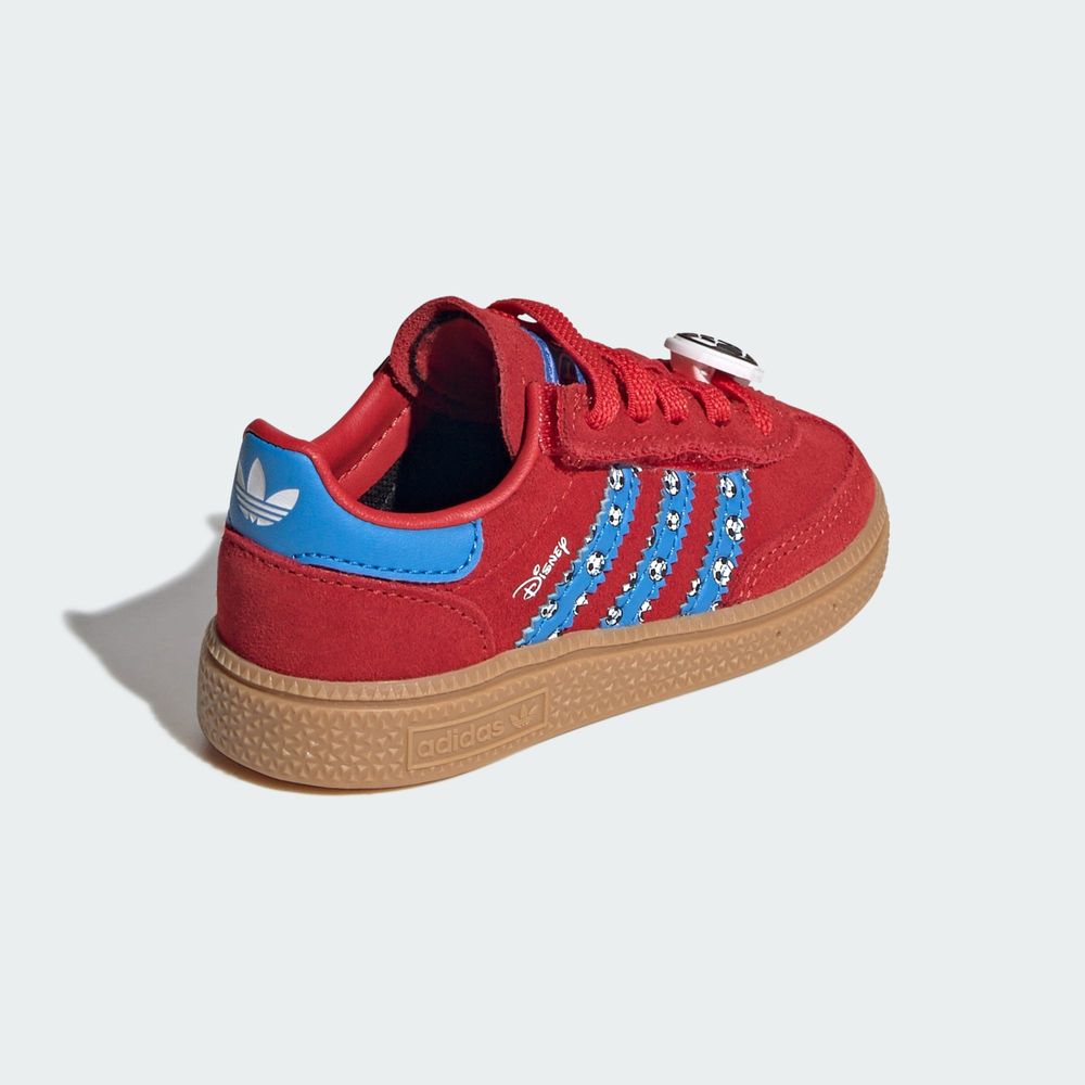 Adidas Originals Chaussure À Lacets Élastiques Et Fermeture Confort Adidas Disney Handball Spezial - Red / Lucid Ray Blue / Gum