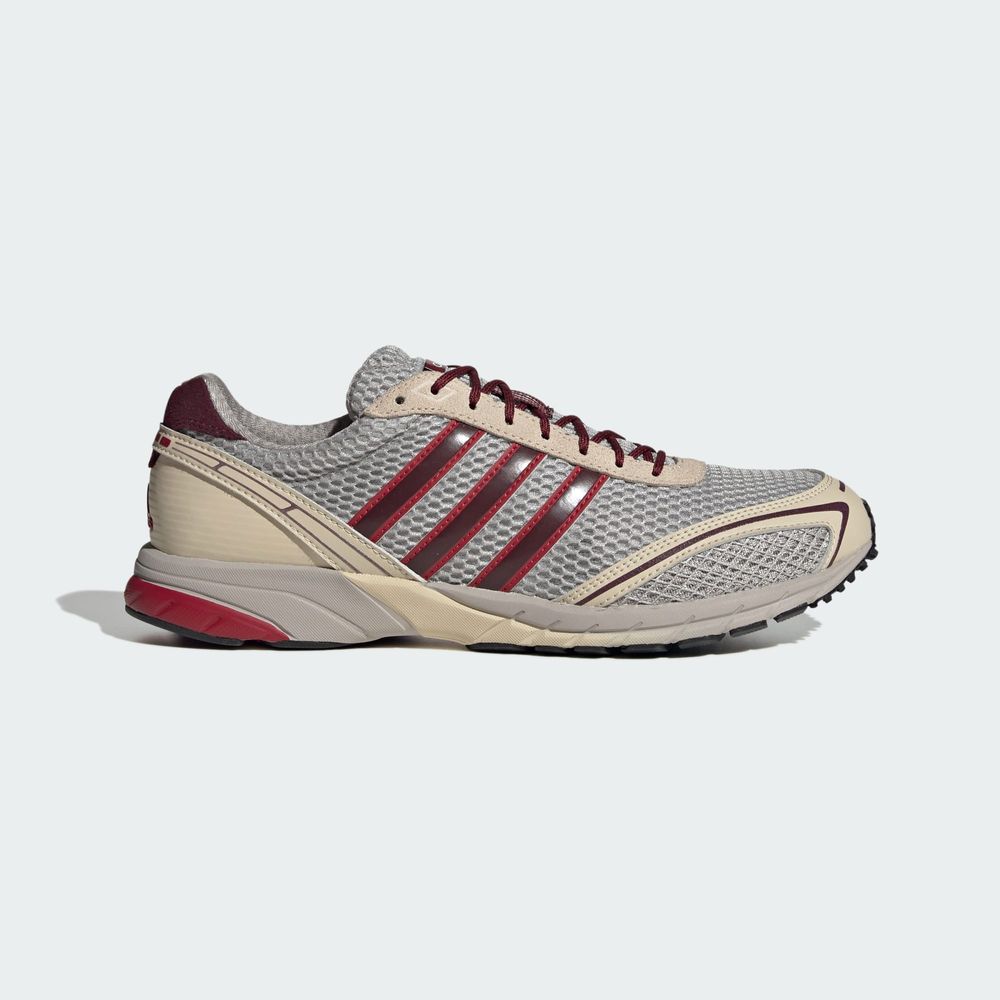 Adidas Originals Chaussure Adizero Adios OG - Clear Granite / Maroon / Team Victory Red