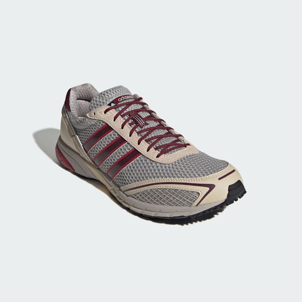Adidas Originals Chaussure Adizero Adios OG - Clear Granite / Maroon / Team Victory Red