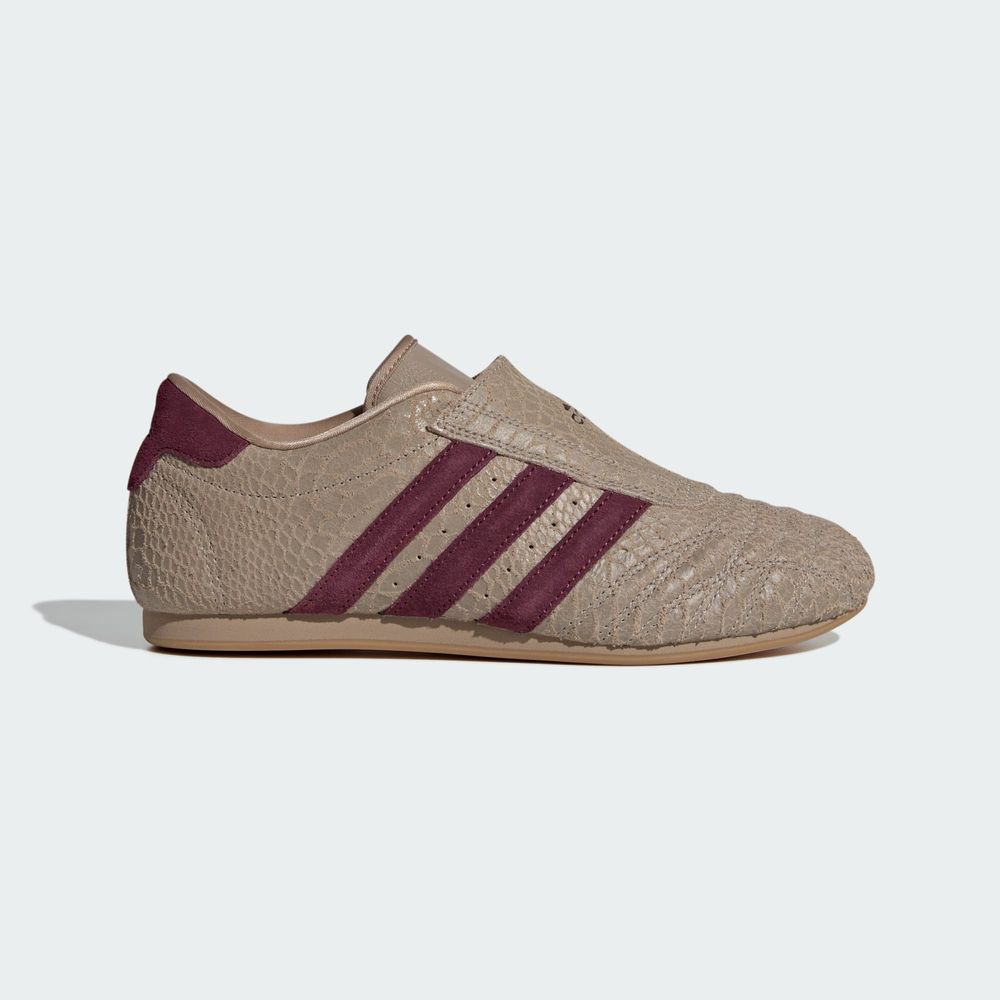 Adidas Originals Chaussure Adidas Taekwondo - Trace Khaki / Maroon / Gum