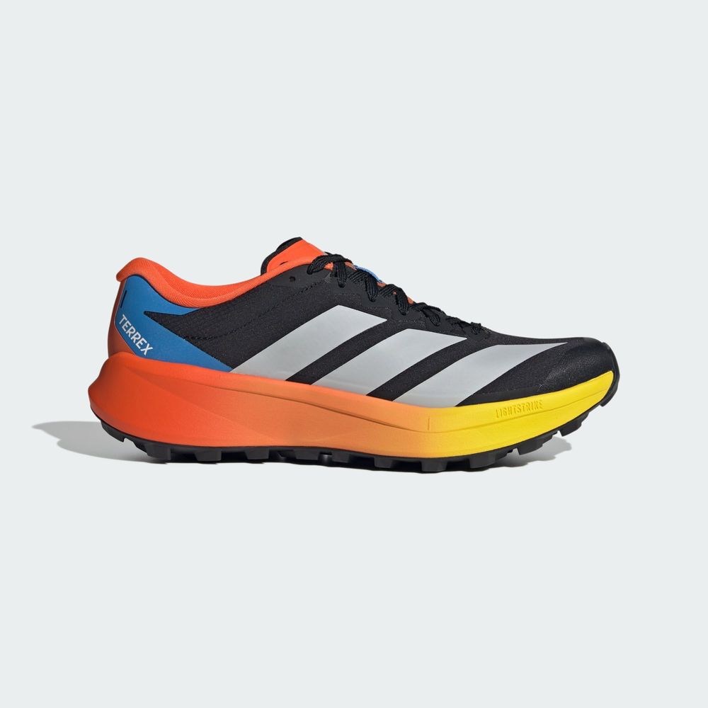 Adidas Originals Chaussure De Trail Running Terrex Agravic 4 - Core Black / Grey Two / Semi Impact Orange