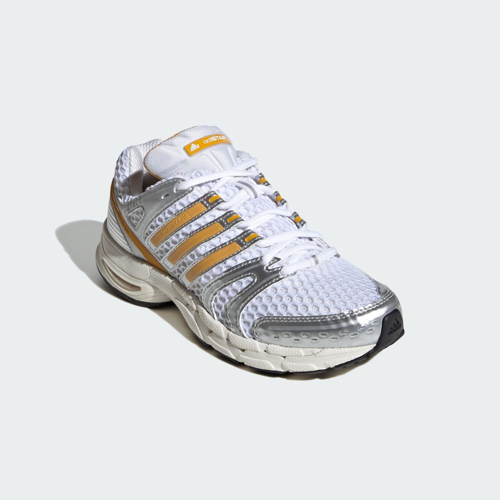 Adidas Originals Chaussure Adistar Control 5 - Cloud White / Preloved Yellow / Silver Metallic