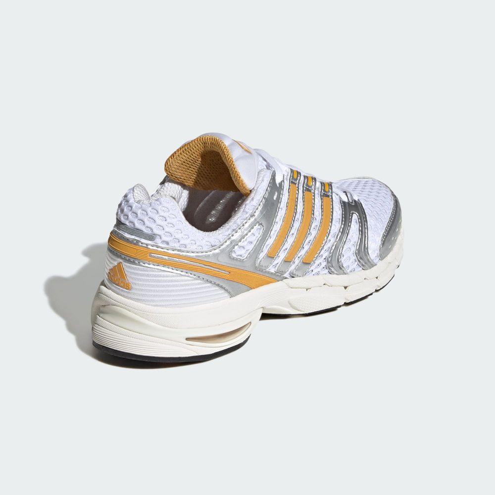 Adidas Originals Chaussure Adistar Control 5 - Cloud White / Preloved Yellow / Silver Metallic