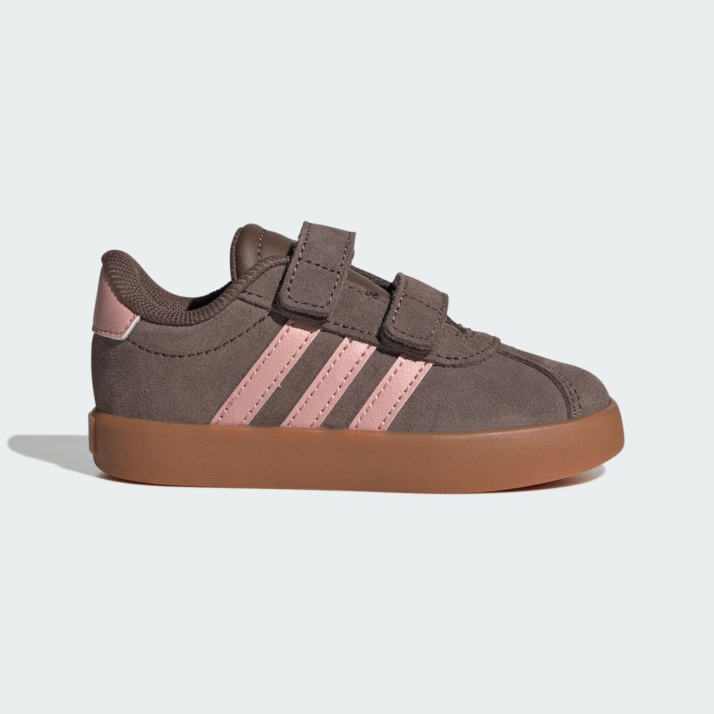 Adidas Sportswear Chaussure Vl Court 3.0 - Earth Strata / Semi Frozen Turbo / Amber Gum