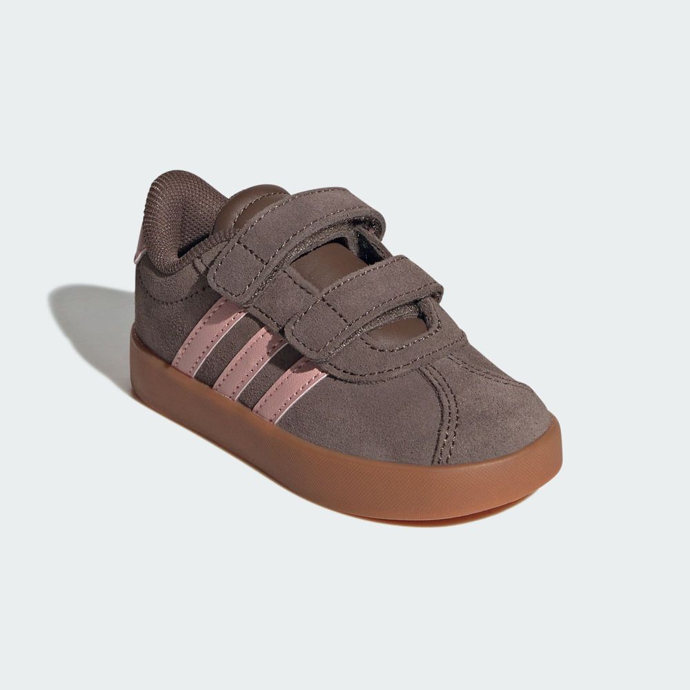 Adidas Sportswear Chaussure Vl Court 3.0 - Earth Strata / Semi Frozen Turbo / Amber Gum