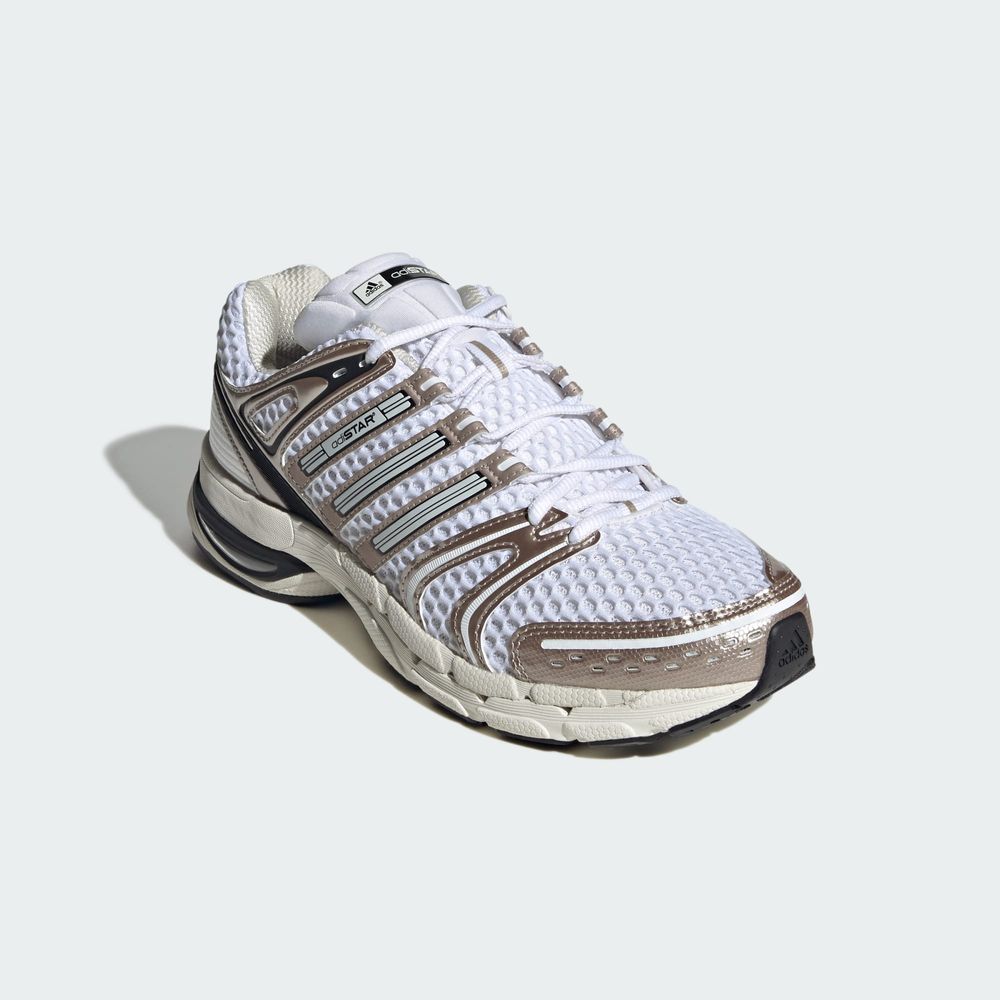 Adidas Originals Chaussure Adistar Control 5 - Cloud White / Orbit Grey / Champagne Met.