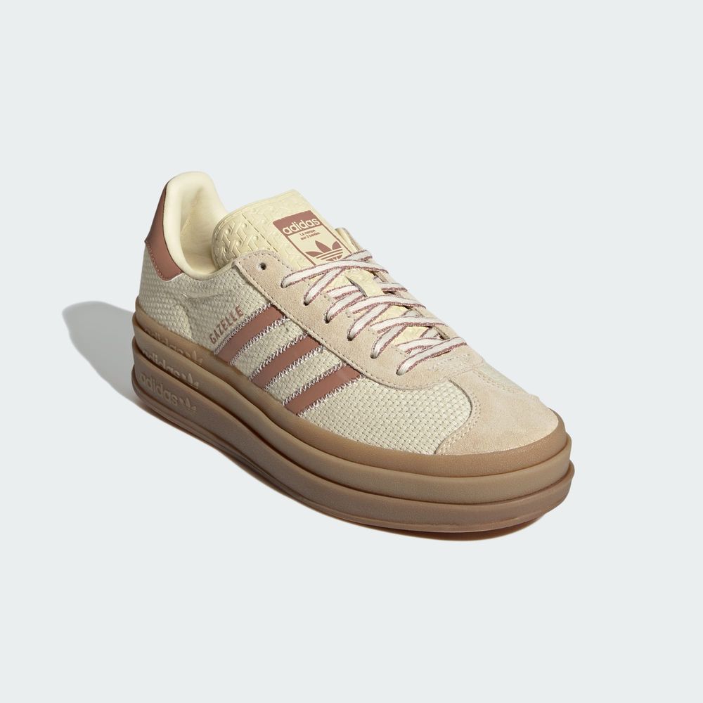 Adidas Originals Chaussure Gazelle Bold - Warm Vanilla / Clay Strata / Cream White