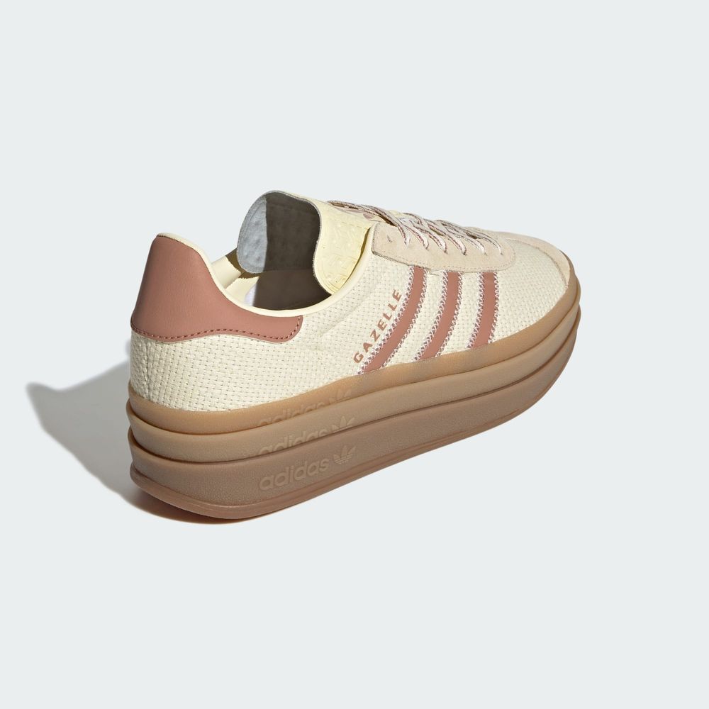 Adidas Originals Chaussure Gazelle Bold - Warm Vanilla / Clay Strata / Cream White