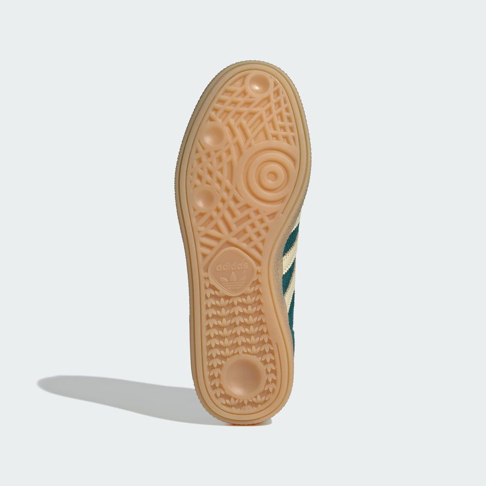 Adidas Originals Chaussure Handball Spezial - Rich Green / Warm Vanilla / Gold Metallic