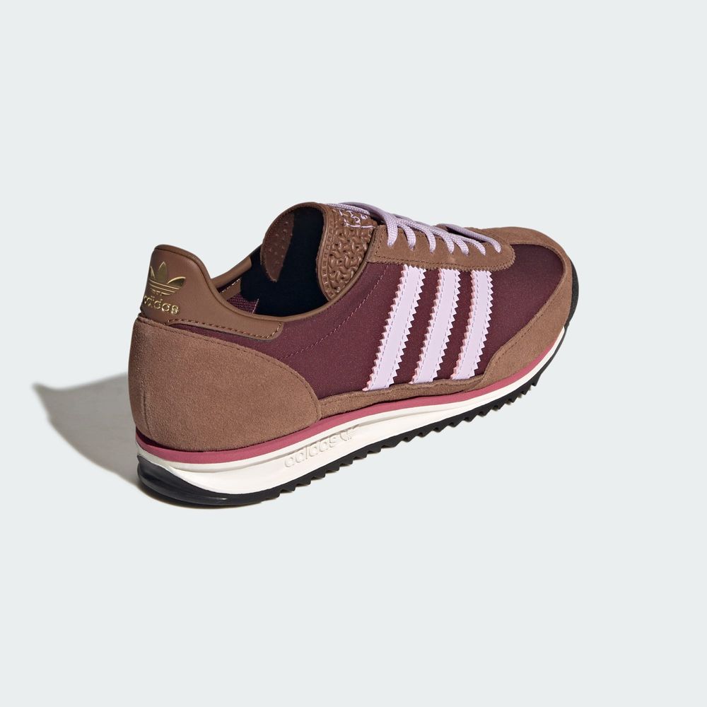 Adidas Originals Chaussure Sl 72 OG - Maroon / Ice Lavender / Preloved Brown