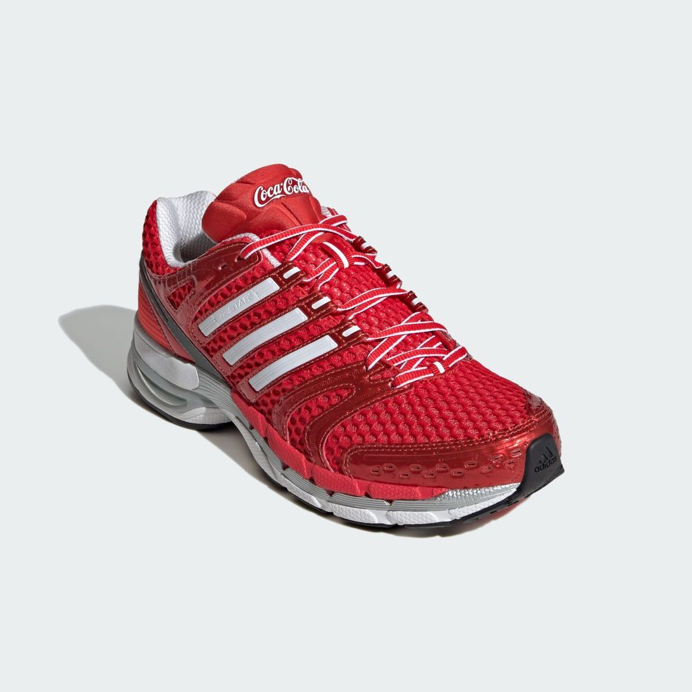 Adidas Originals Chaussure Adidas X Coca-Cola Adistar Control 5 - Red / Cloud White / Silver Metallic