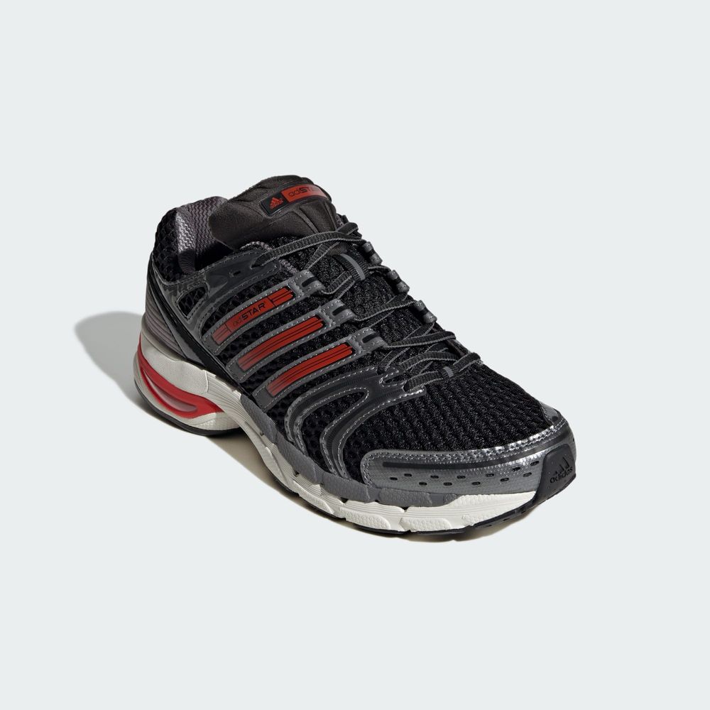 Adidas Originals Chaussure Adistar Control 5 - Core Black / Pure Ruby / Iron Metallic