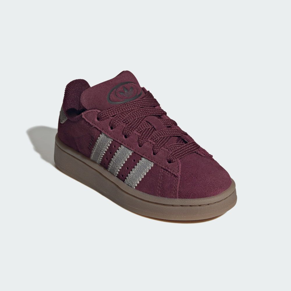 Adidas Originals Chaussure Campus 00S - Maroon / Khaki Three / Gum