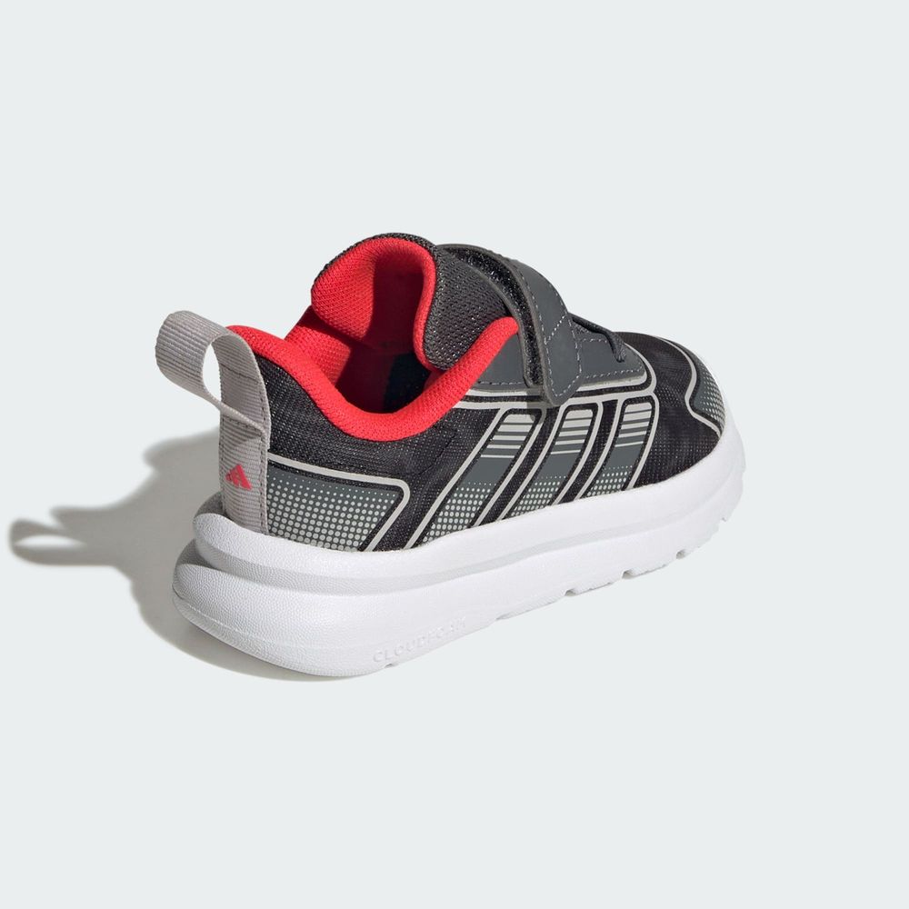 Adidas Sportswear Chaussure Tensaur Run 4.0 Bébés - Grey Five / Grey Two / Lucid Red