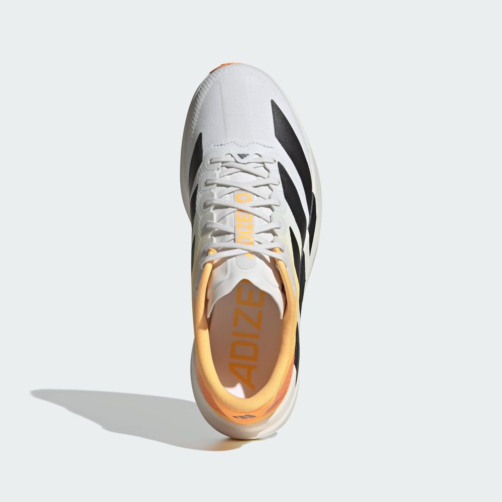 Adidas Performance Chaussure Adizero Evo Sl - Crystal White / Lucid Tangerine / Iron Metallic
