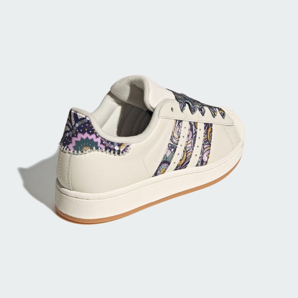 Adidas Originals Chaussure Adidas Liberty London Superstar II - Core White / Orchid Fusion / Gum