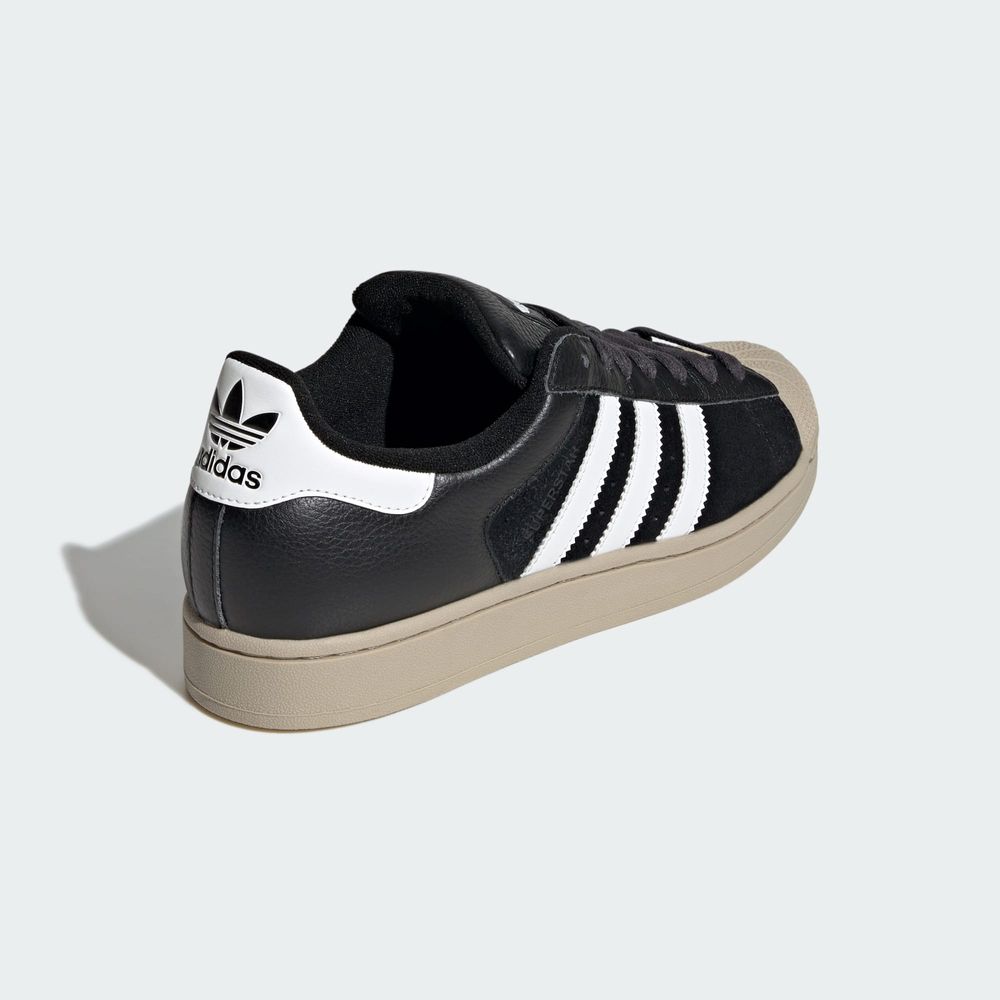 Adidas Originals Chaussure Superstar II - Core Black / Core White / Khaki Three