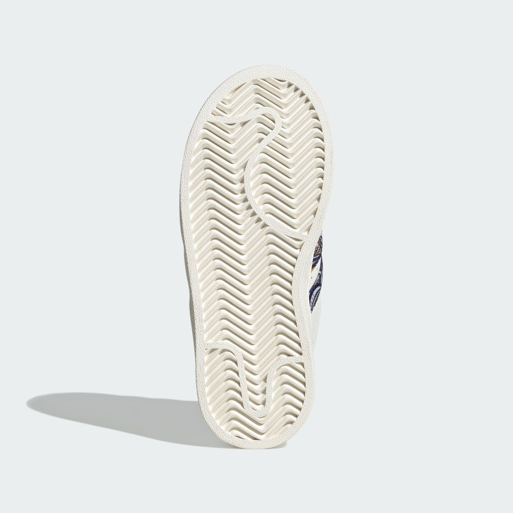 Adidas Originals Chaussure Fermeture Confortable Adidas Superstar II Adidas Liberty London - Core White / Orchid Fusion / Gum