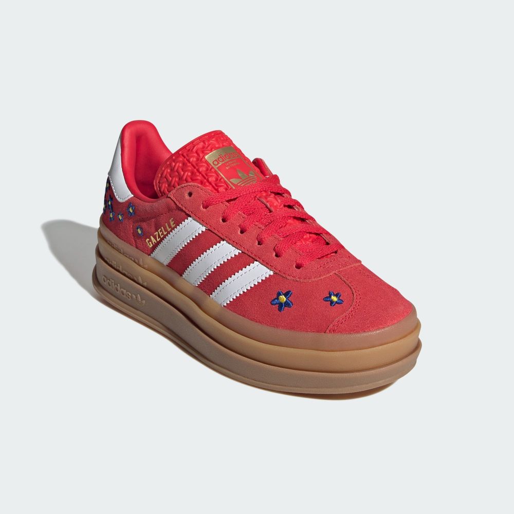 Adidas Originals Chaussure Gazelle Bold - Pure Ruby / Cloud White / Gum