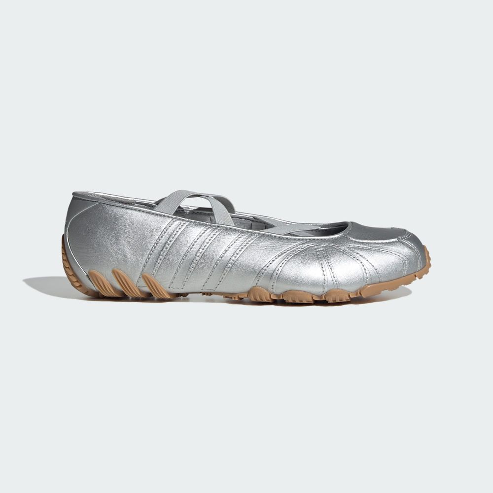Adidas Originals Ballerine Ghost Sprint - Silver Metallic / Silver Metallic / Gum