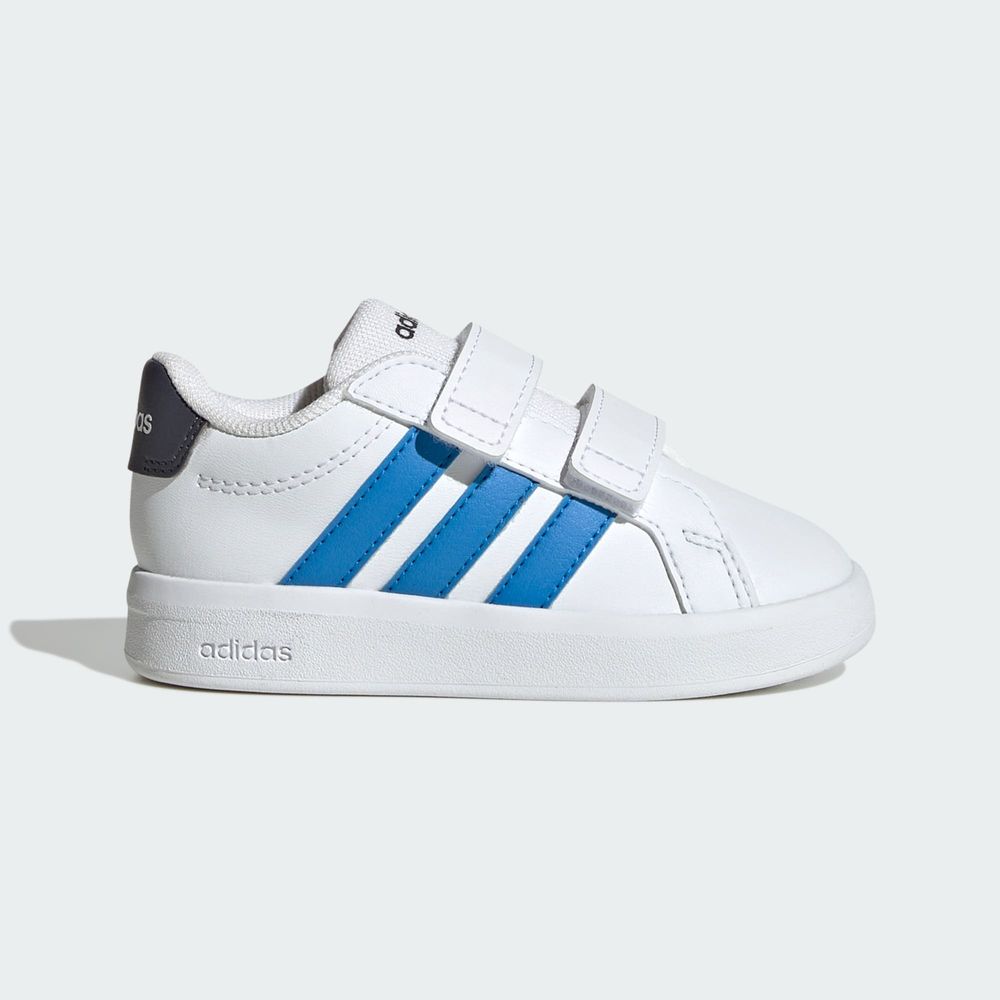 Adidas Sportswear Chaussure Grand Court 3.0 Bébés - Cloud White / Lucid Ray Blue / Aurora Onix