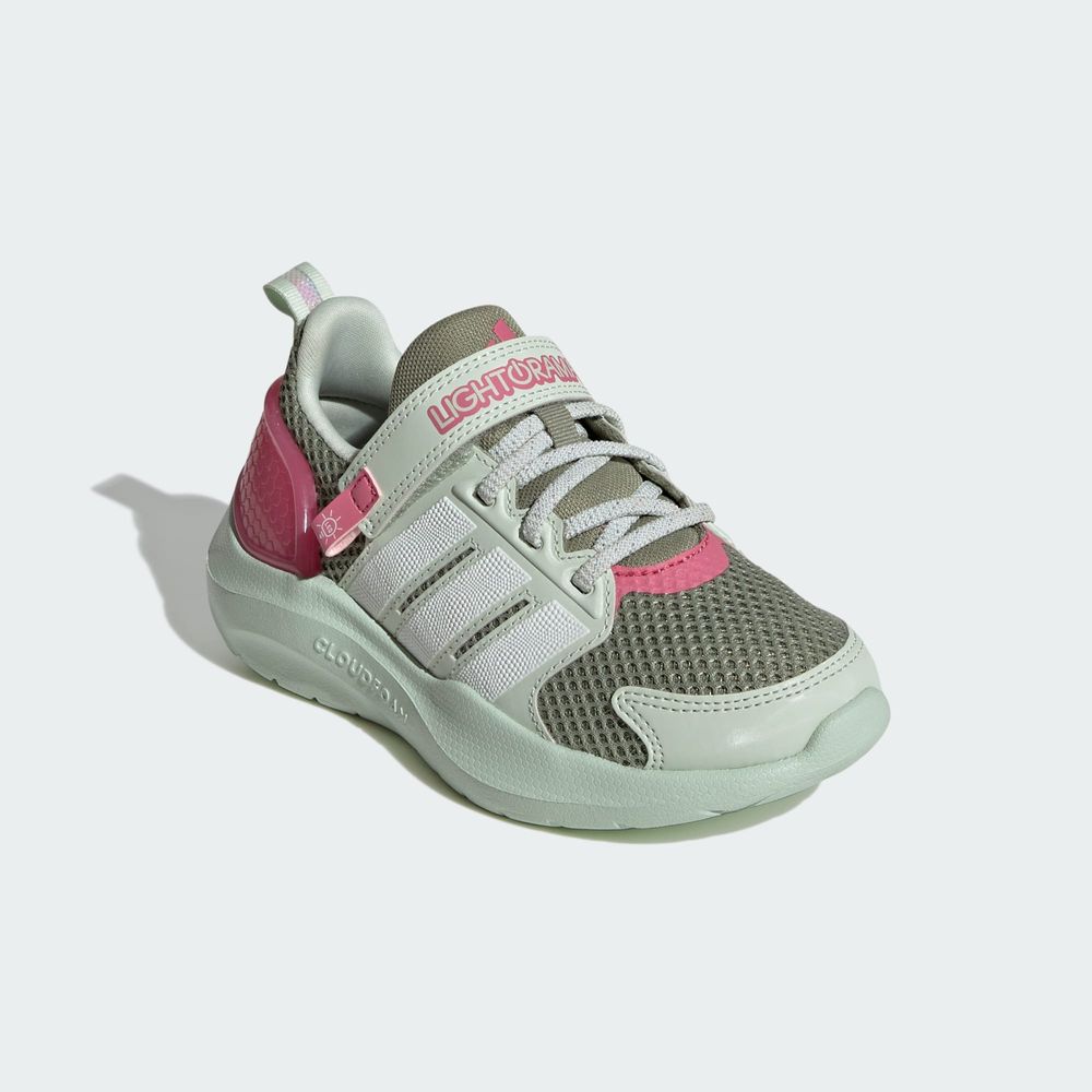 Adidas Sportswear Chaussure Lightorama Runner Enfants - Tent Green / Core White / Linen Green