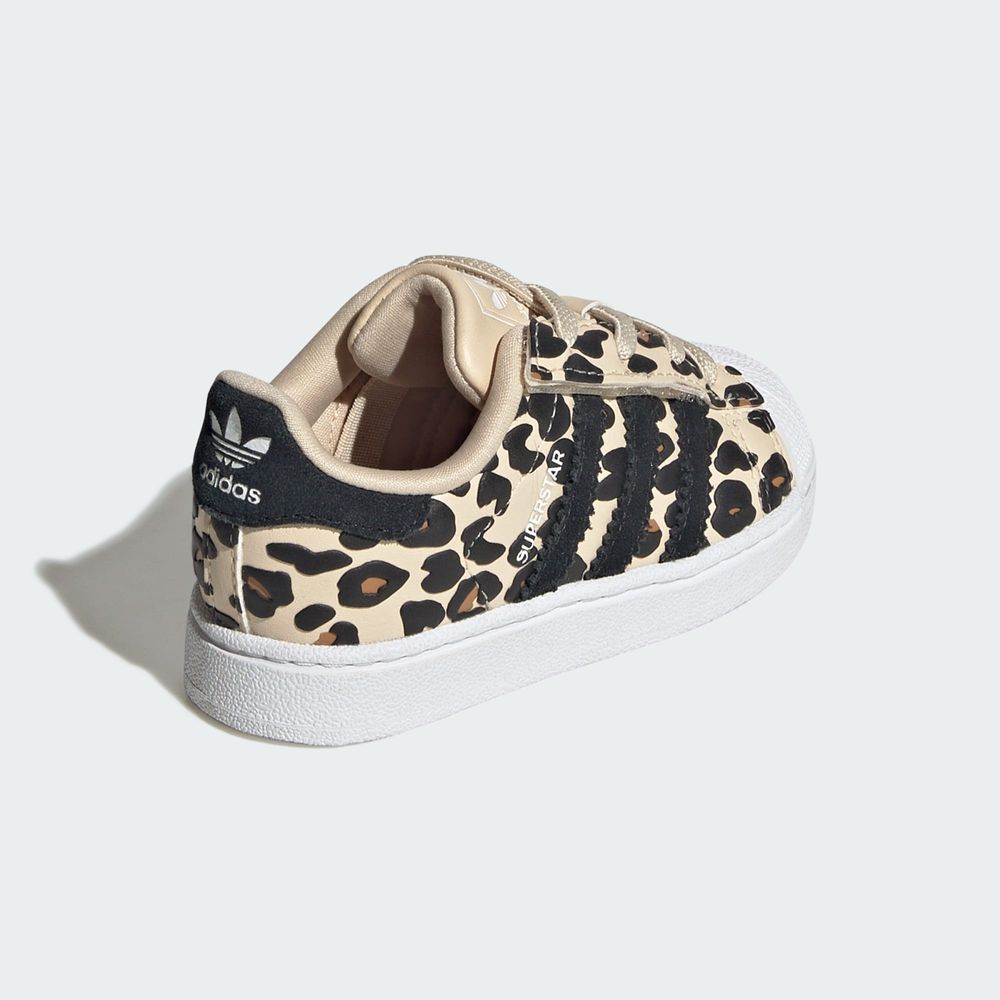 Adidas Originals Chaussure Lacets Élastiques Fermeture Confortable Superstar II - Sand Strata / Core Black / Cloud White