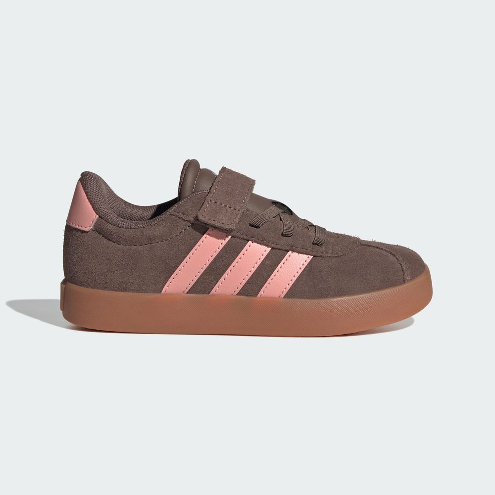 Adidas Sportswear Chaussure Vl Court 3.0 - Earth Strata / Semi Frozen Turbo / Amber Gum