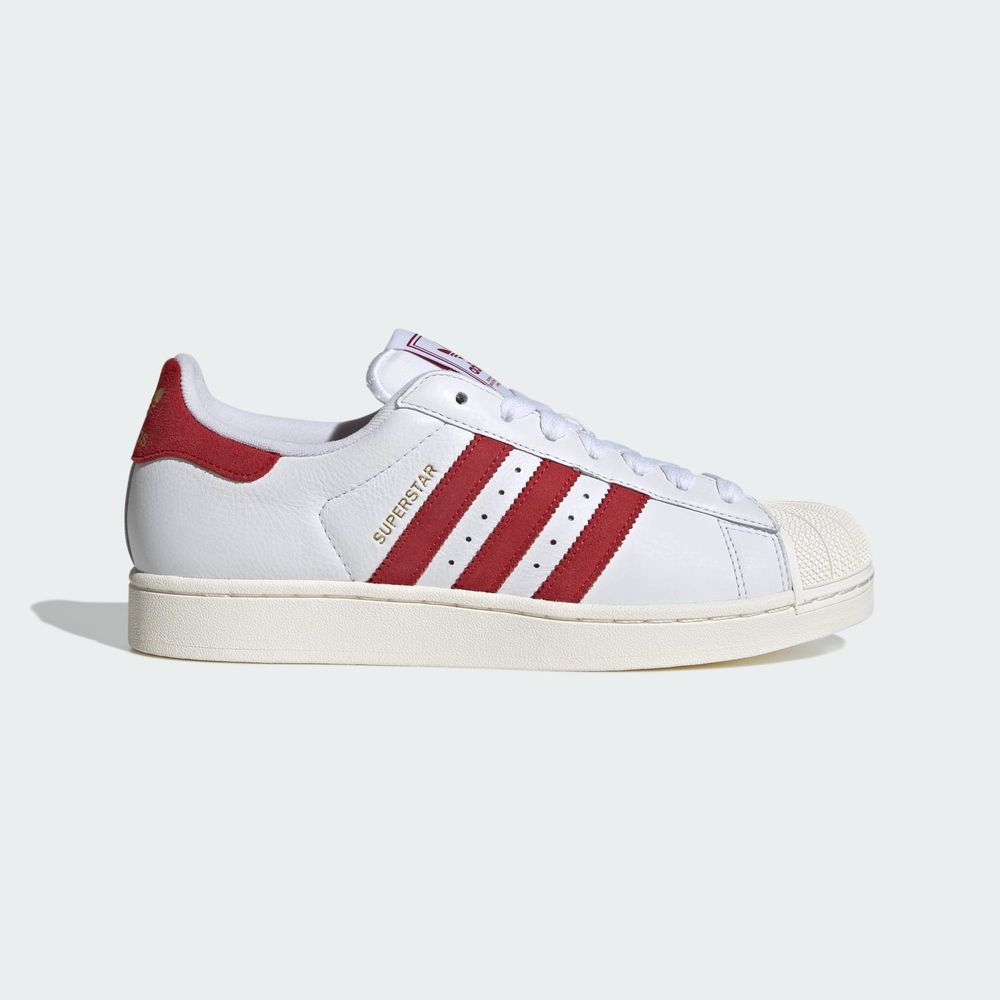 Adidas Originals Chaussure Superstar II - Cloud White / Team Victory Red / Core White
