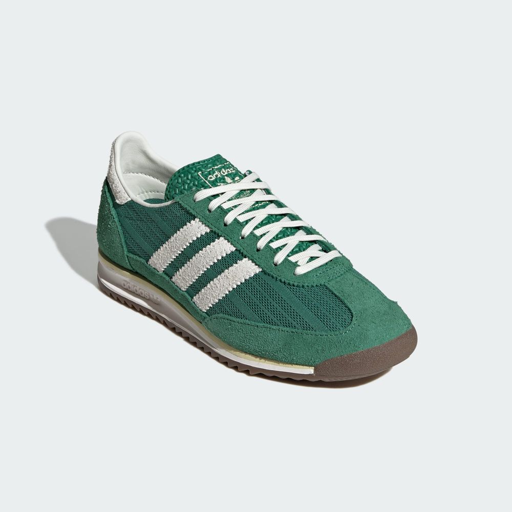Adidas Originals Chaussure Sl 72 OG - Blanch Green / Off White / Dual Yellow