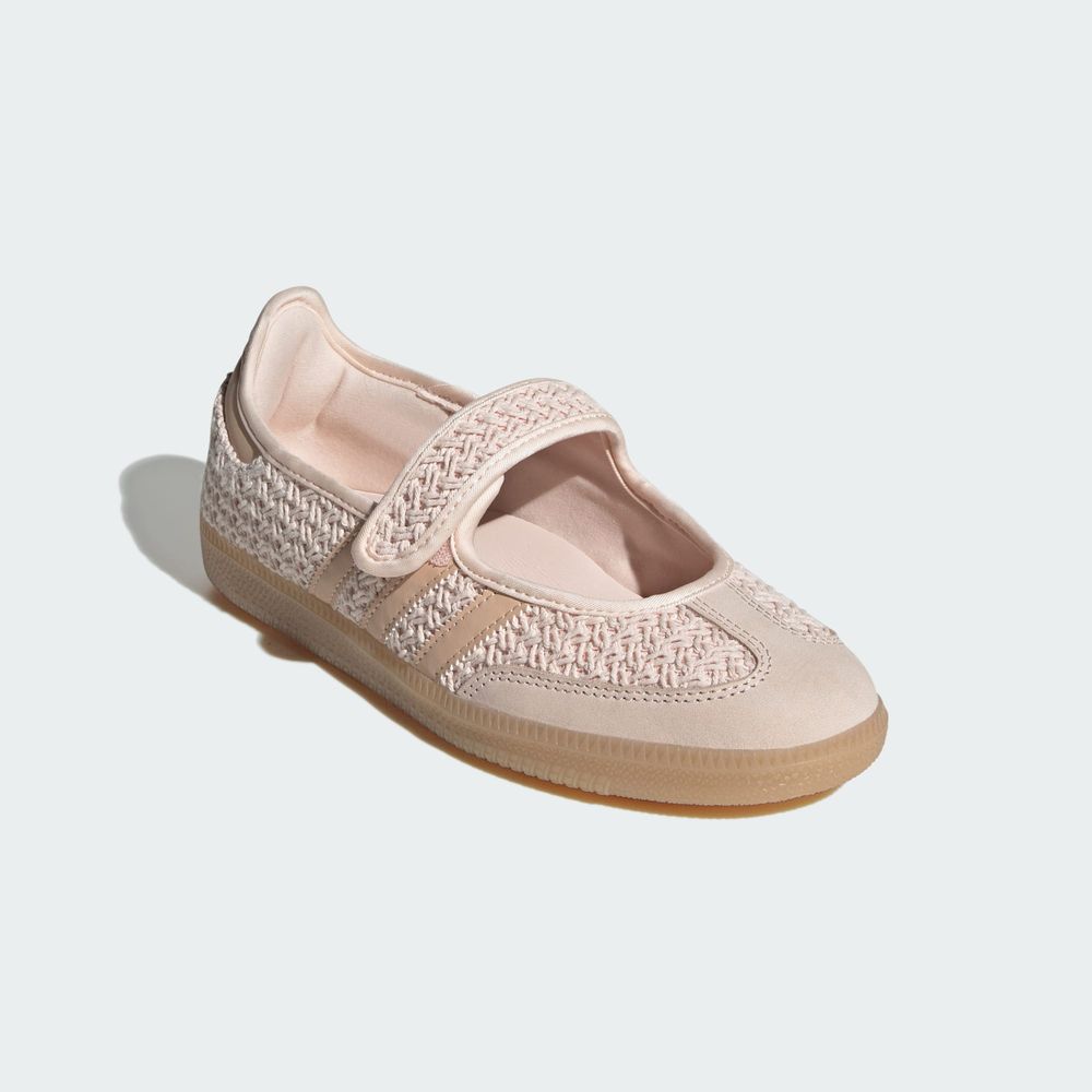 Adidas Originals Chaussure Samba Jane - Wonder Quartz / Halo Blush / Gold Metallic