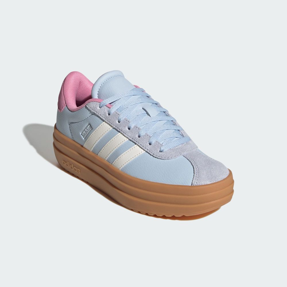 Adidas Sportswear Chaussure Vl Court Bold - Crystal Sky / Core White / St Tropic Bloom