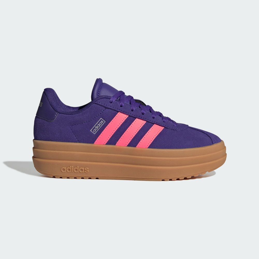 Adidas Sportswear Chaussure Vl Court Bold - Pure Purple / Solar Turbo / Collegiate Purple