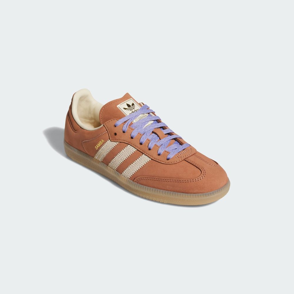 Adidas Originals Chaussure Samba OG - Clay Strata / Warm Vanilla / Light Purple