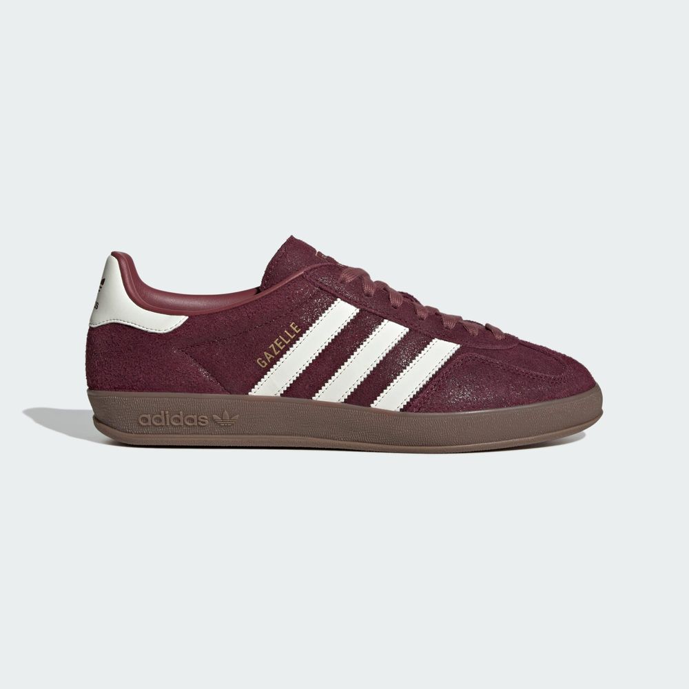 Adidas Originals Chaussure Gazelle Indoor - Maroon / Off White / Burgundy