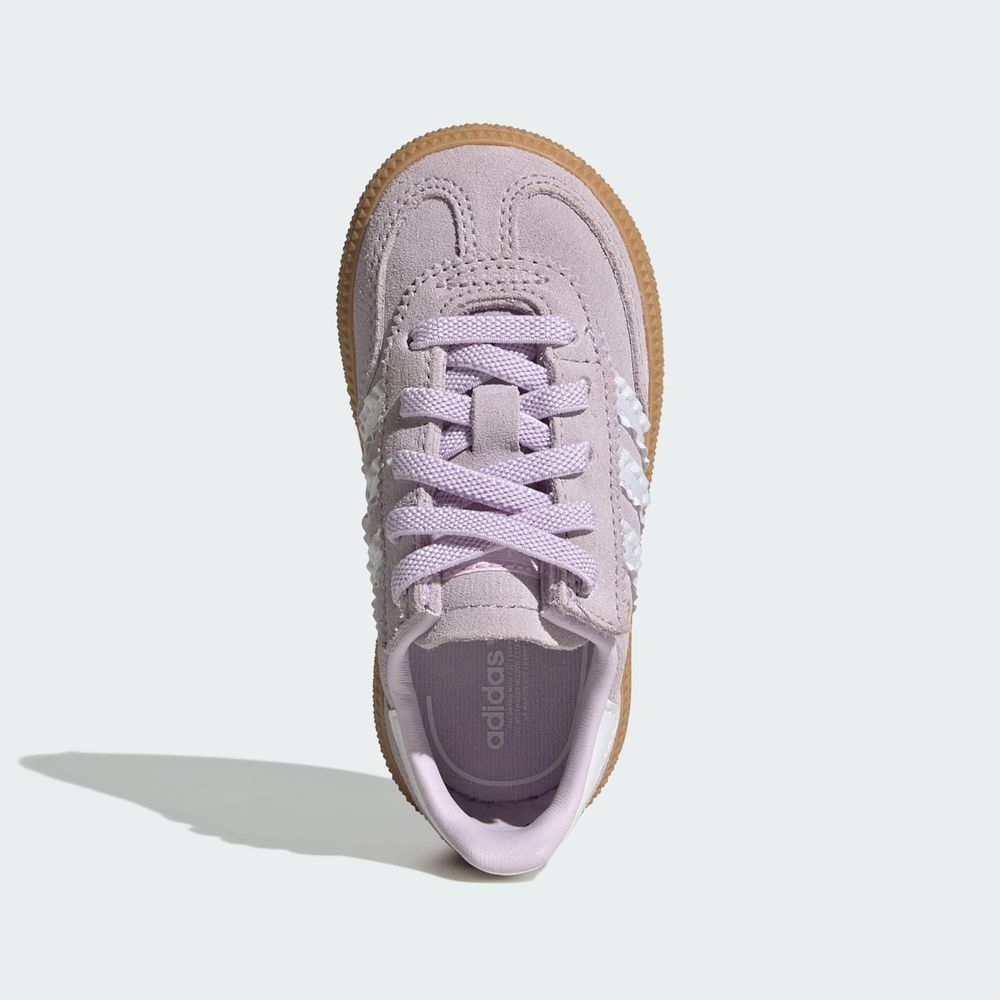 Adidas Originals Chaussure Lacets Élastiques Fermeture Confortable Handball Spezial - Ice Lavender / Cloud White / Gum