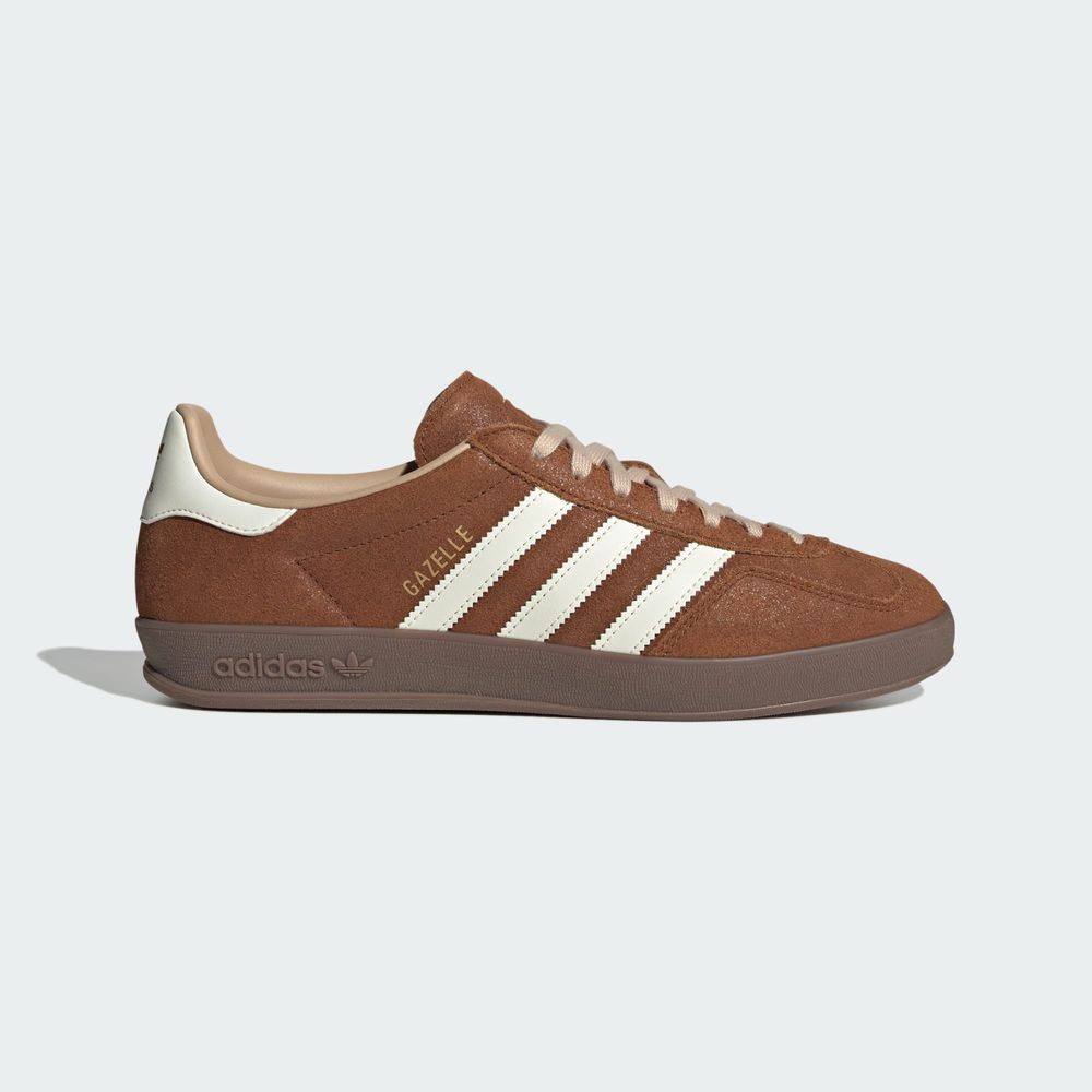 Adidas Originals Chaussure Gazelle Indoor - Dusky Bronze / Off White / Magic Beige