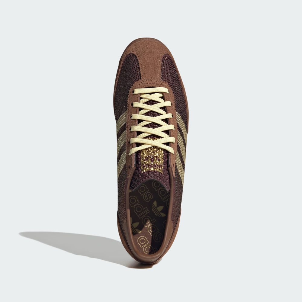 Adidas Originals Sl 72 OG Rhinestones - Marron/jaune