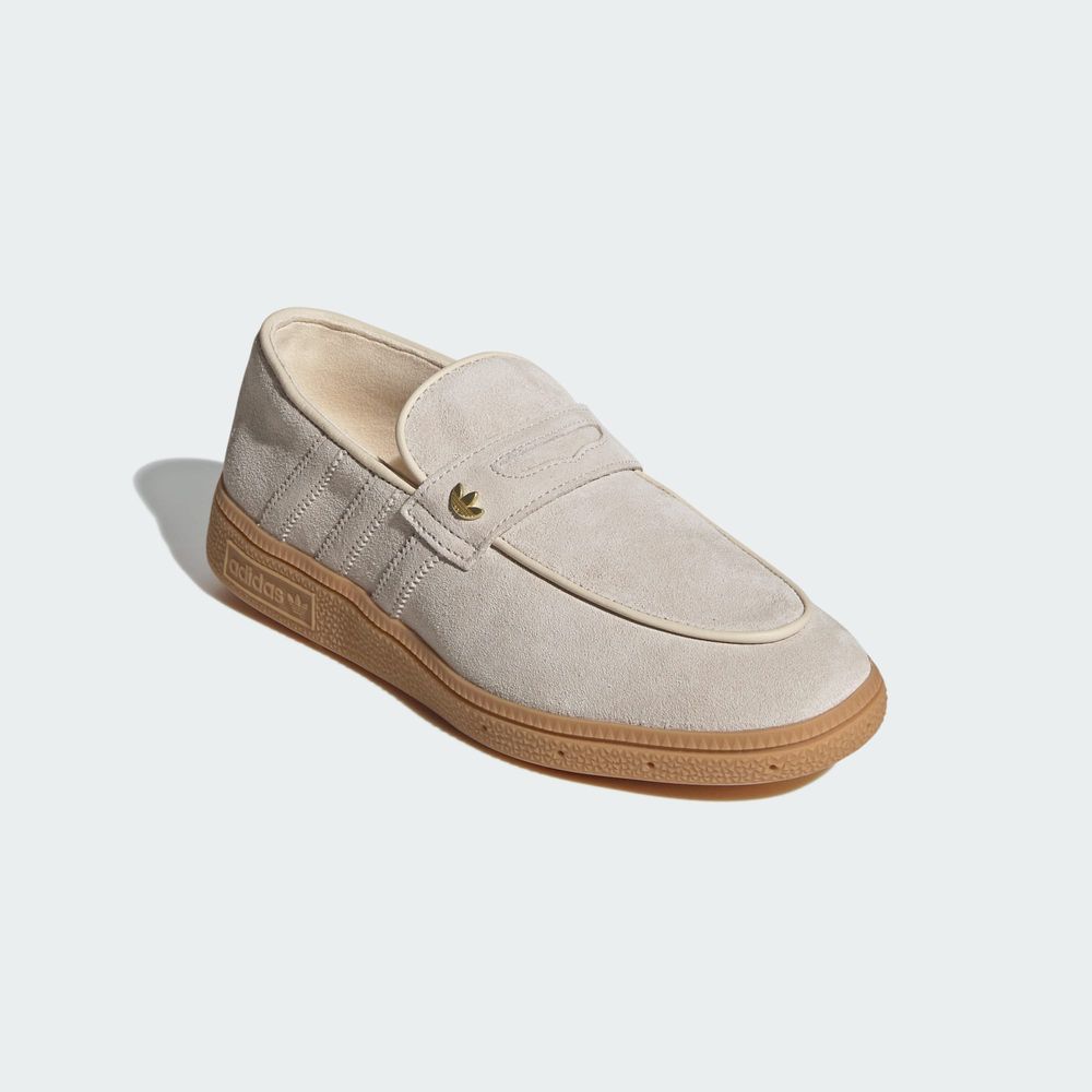 Adidas Originals Chaussure Handball Spezial Loafer - Wonder White / Wonder White / Gum