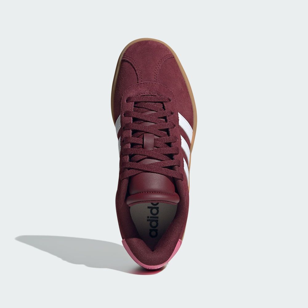 Adidas Sportswear Chaussure Vl Court Bold - Shadow Red / Cloud White / Pink Fusion