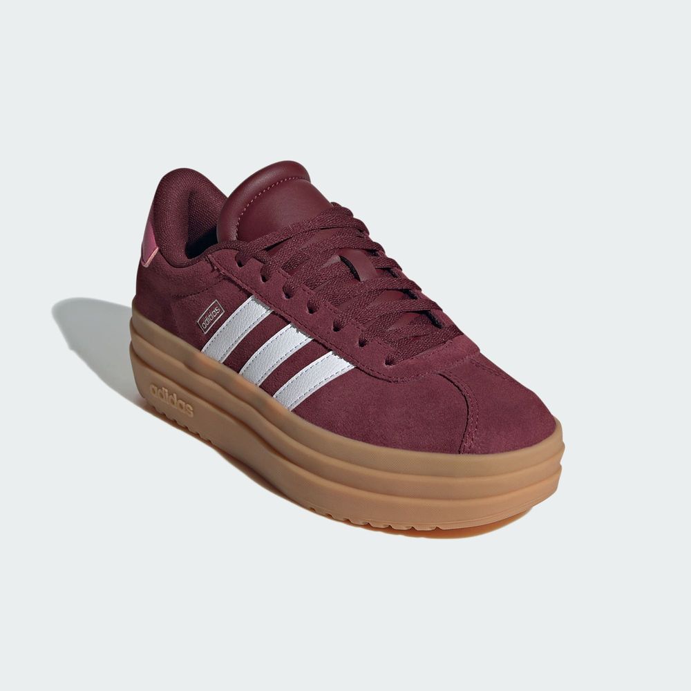 Adidas Sportswear Chaussure Vl Court Bold - Shadow Red / Cloud White / Pink Fusion