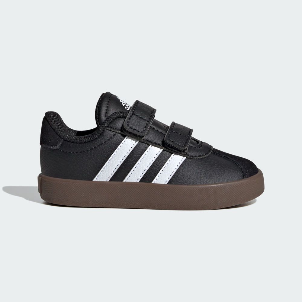 Adidas Sportswear Chaussure De Skateboard Vl Court 3.0 Enfants - Core Black / Cloud White / Core Black