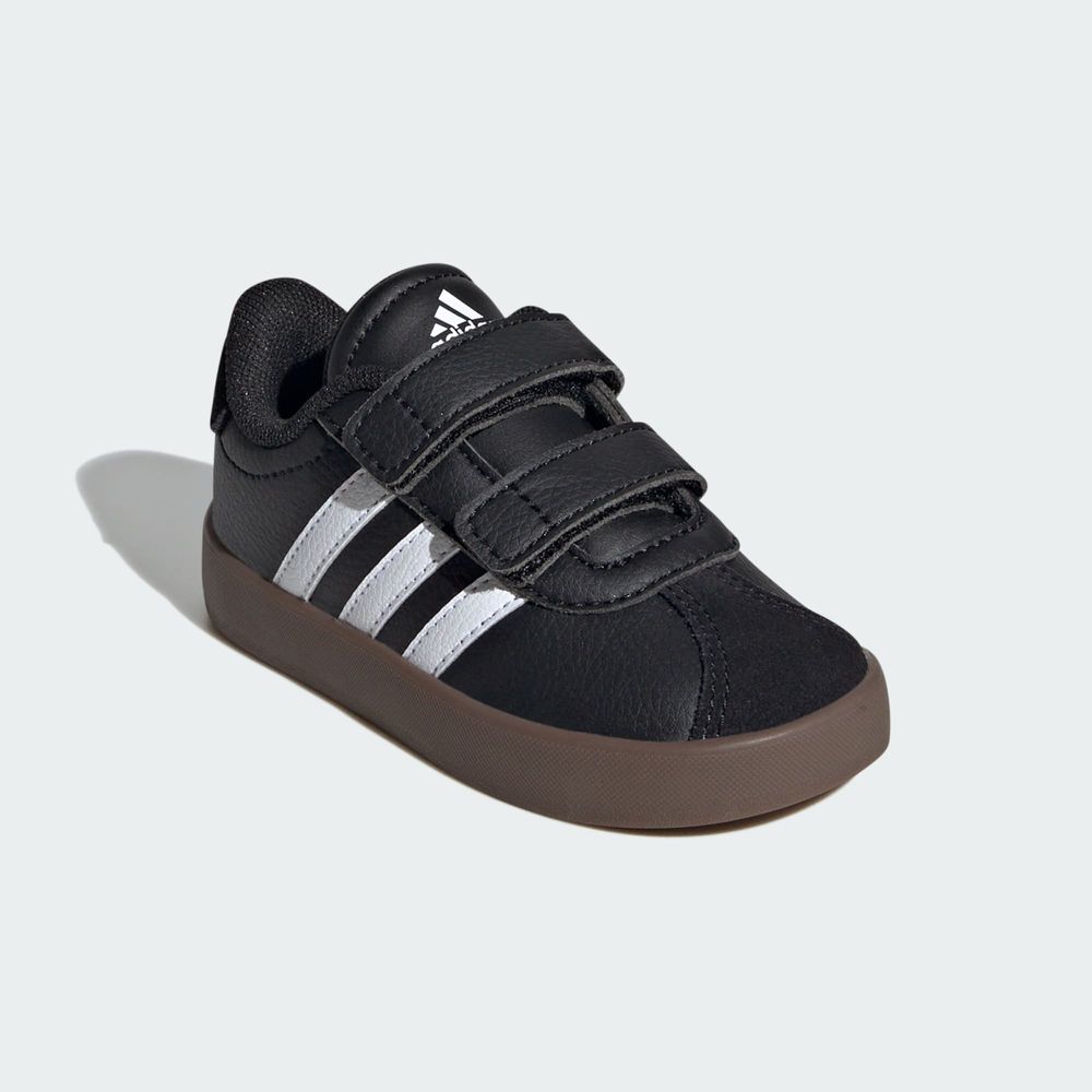 Adidas Sportswear Chaussure De Skateboard Vl Court 3.0 Enfants - Core Black / Cloud White / Core Black